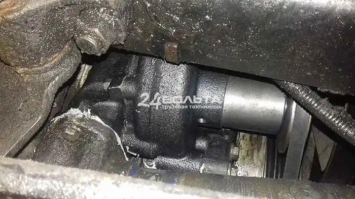 Замена водяной помпы